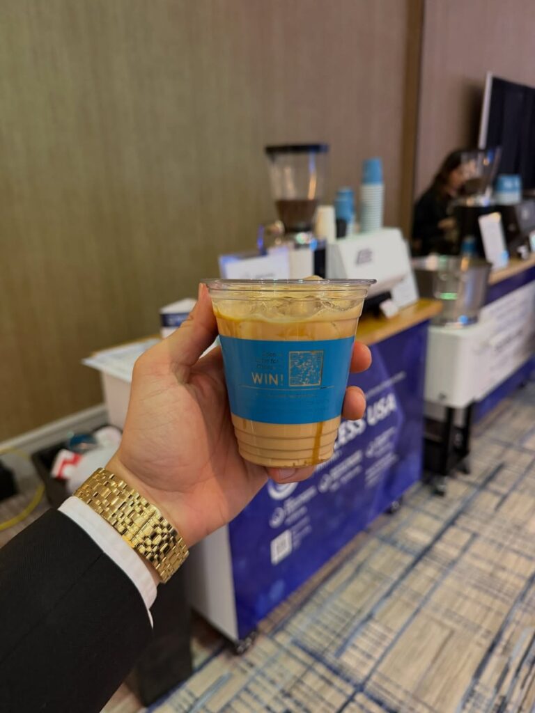 Branded Coffee Cups and professional baristas in Philadelphia, PA.
