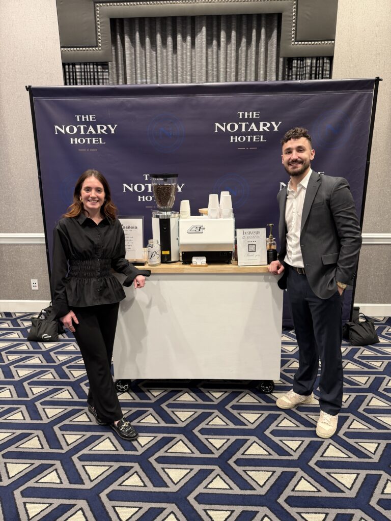 Professional baristas capable of handling luxury events.