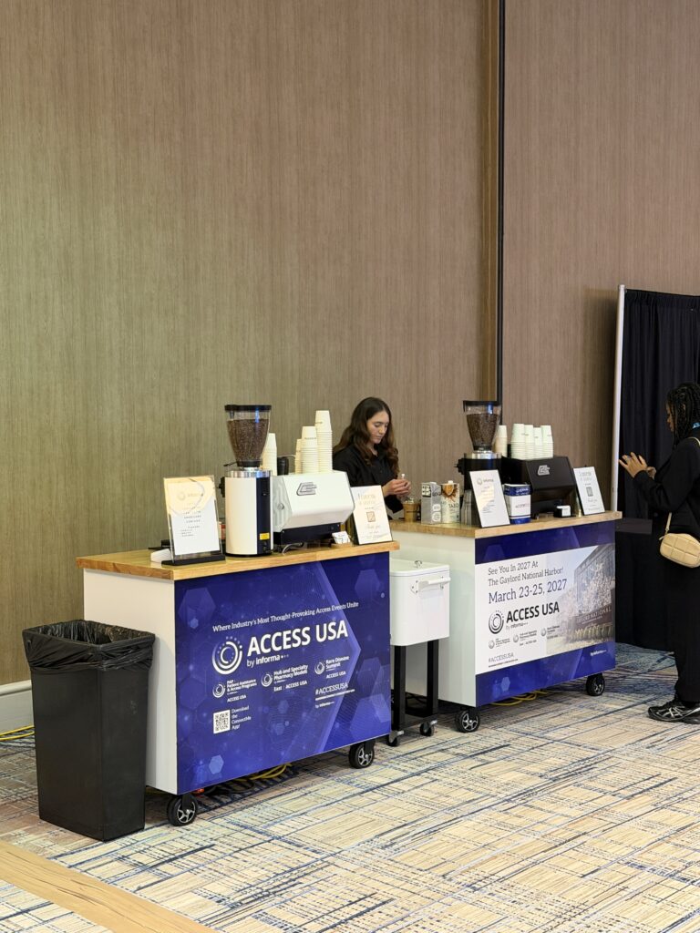 High volume coffee cart catering in Philadelphia PA.