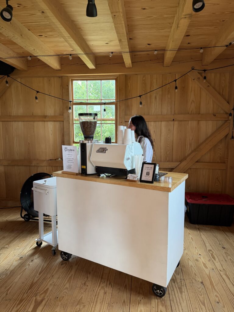 Coffee cart catering in Exton, PA for events.,