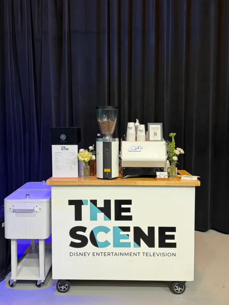 Mobile coffee cart for Philadelphia events
