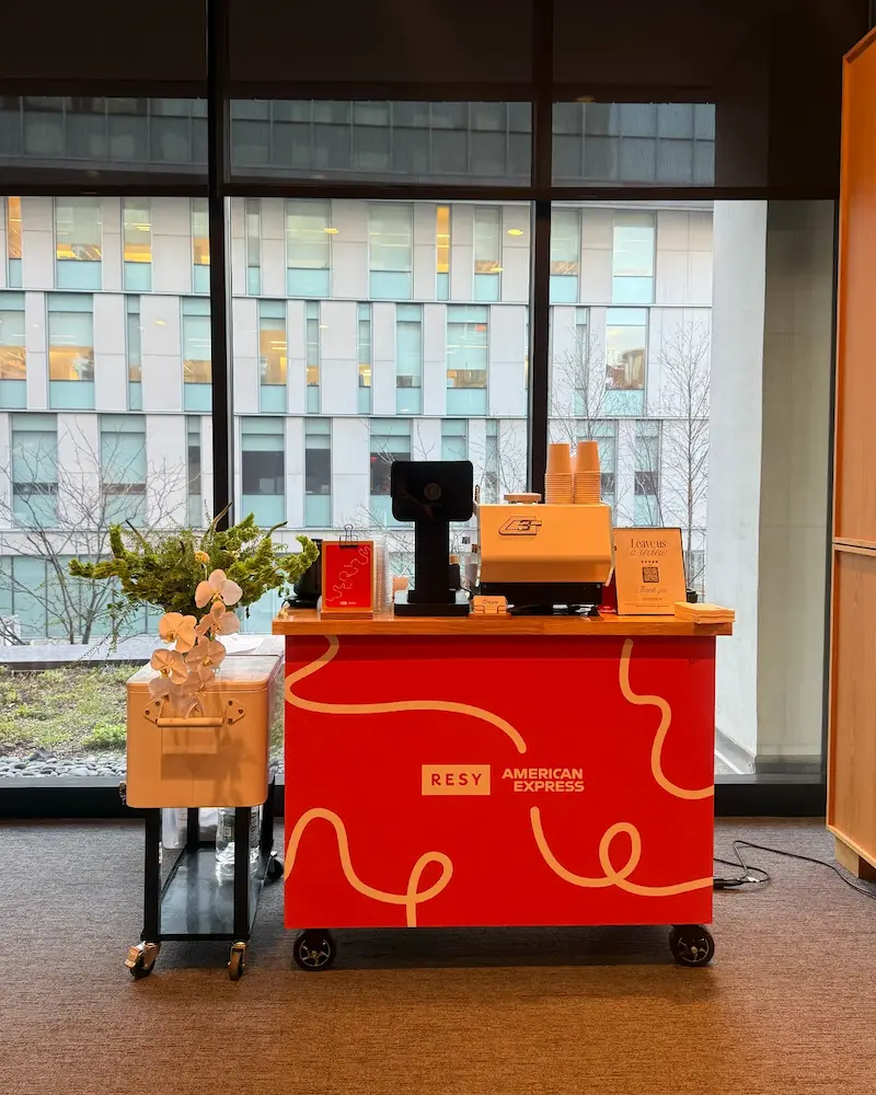 Brand activation coffee catering in Philadelphia